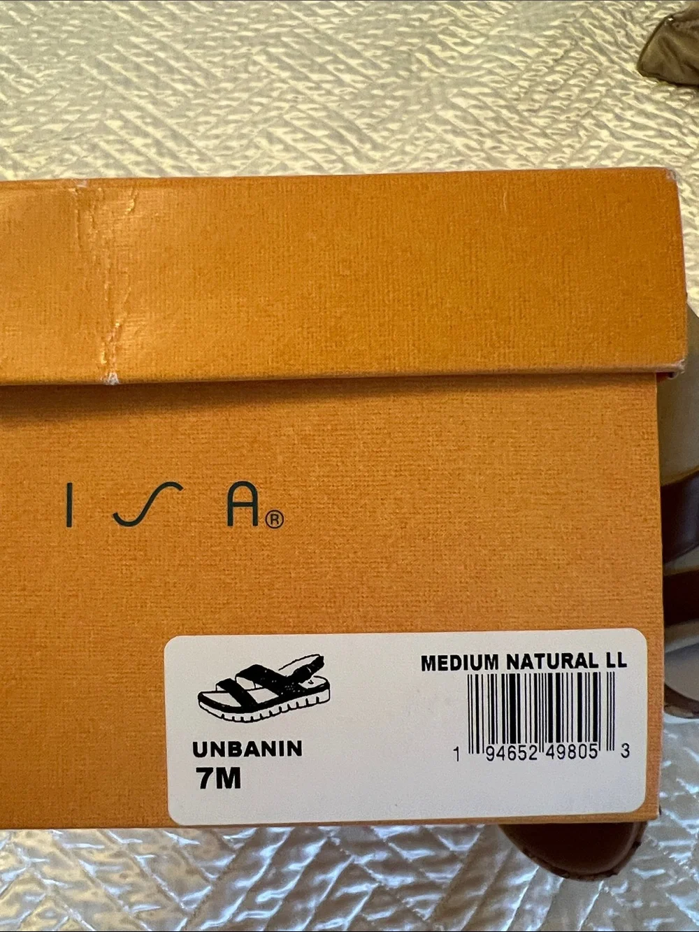 Unisa Brown Leather Wedge Sandals with White Lug Sole